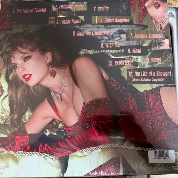 The Life of a Showgirl vinyl still sealed!  Brand New! - Picture 2 of 2